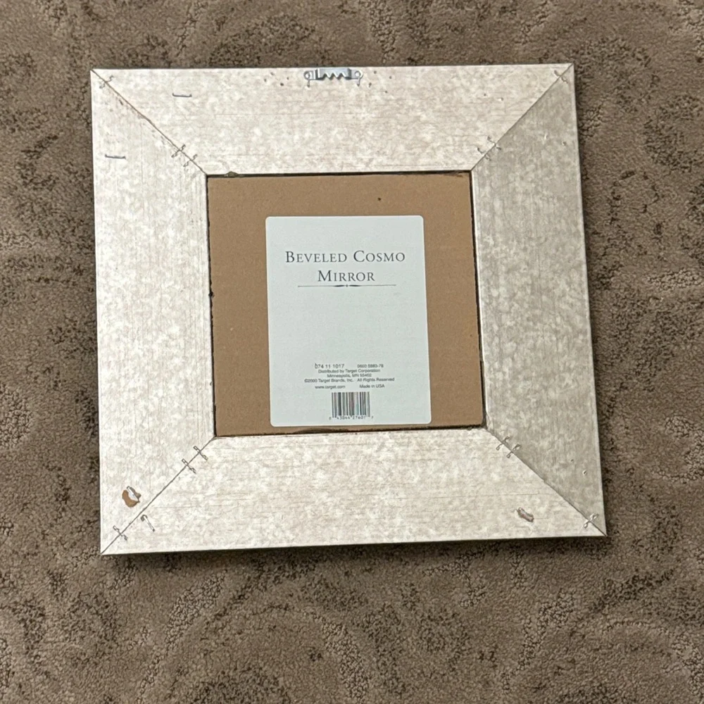 Small Silver Wall Mirror